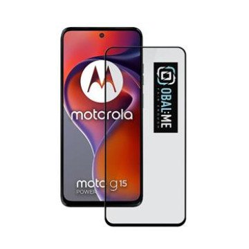 OBAL:ME 5D Glass Screen Protector for Motorola G15/G15 Power Black OBAL:ME 5D Glass Screen Protector for Motorola G15/G15 Power Black