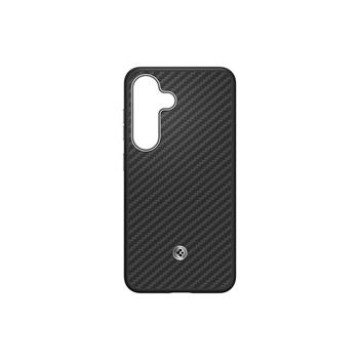 GP-FPS936PGA Samsung by Spigen Enzo Aramid Magnetic Cover for Galaxy S25+ Black Silver