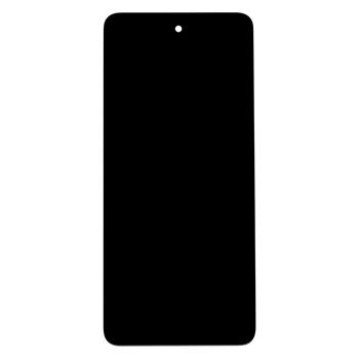 Motorola G04s LCD Display + Touch Unit + Front Cover Black (Service Pack)