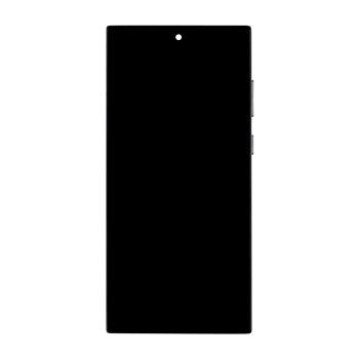 LCD display + Touch Unit + Front Cover for Samsung S908 Galaxy S22 Ultra Phantom Black