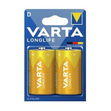 Varta Longlife D Battery 2pcs