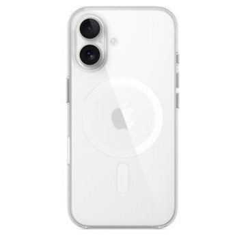 MA6A4ZM/A Apple Clear MagSafe Cover for iPhone 16 Transparent