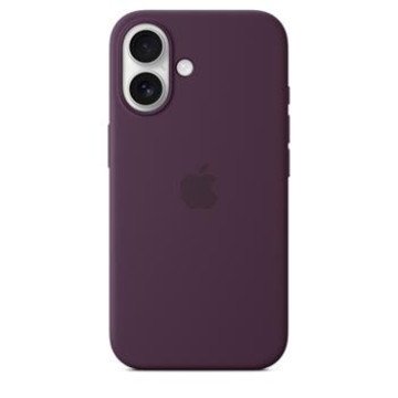 MYY43ZM/A Apple Silicone Magsafe Cover for iPhone 16 Plum