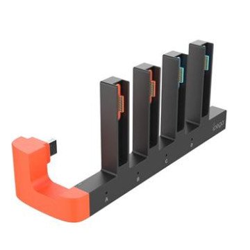 iPega SW2185 Charger Dock for JoyCon Controllers Nintendo Switch 2 Black