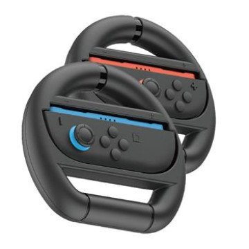 iPega SW2054 Racing Wheel for JoyCon Controllers Nintendo Switch 2 Black