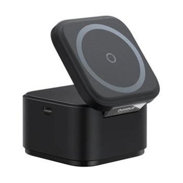 Baseus MagPro 3v1 Magnetic Wireless Charger 25W Cosmic Black Baseus MagPro 3v1 Magnetic Wireless Charger 25W Cosmic Black