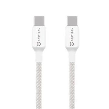 Tactical Stitch Thread Cable USB-C/USB-C 1m White