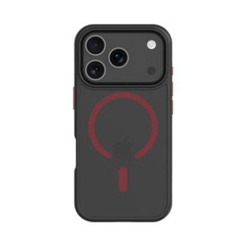 Tactical MagForce Hyperstealth 2.0 Cover for Apple iPhone 18 Pro/17 Pro Black/Red
