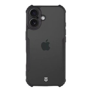 Tactical Quantum Stealth Cover for Apple iPhone 17 Clear/Black
