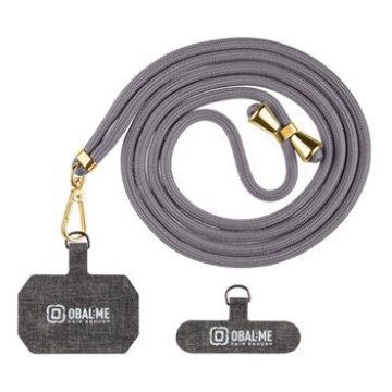 OBAL:ME NeckTag Allure Rope for Mobile Phone Dark Grey OBAL:ME NeckTag Allure Rope for Mobile Phone Dark Grey