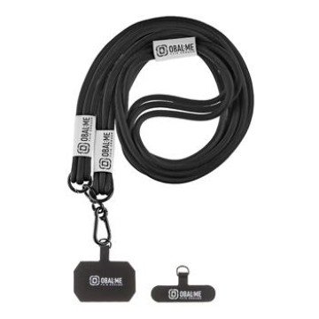 OBAL:ME NeckTag Trio Rope for Mobile Phone Black OBAL:ME NeckTag Trio Rope for Mobile Phone Black