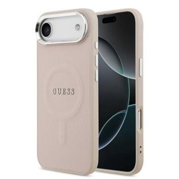 Guess PU Saffiano MagSafe Case for iPhone Air Pink Guess PU Saffiano MagSafe Case for iPhone Air Pink