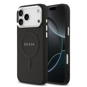Guess PU Saffiano MagSafe Case for iPhone 17 Pro Max Black Guess PU Saffiano MagSafe Case for iPhone 17 Pro Max Black