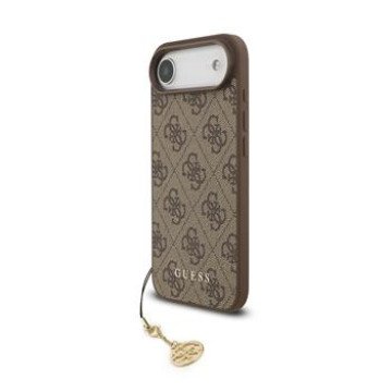 Guess 4G Charm MagSafe Case for iPhone Air Tone on Tone Brown