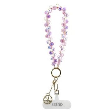 Guess Universal Wrist Strap Crystals 4G Charm Pink Guess Universal Wrist Strap Crystals 4G Charm Pink