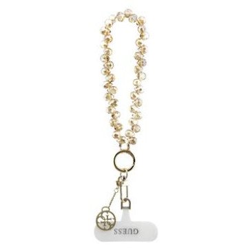 Guess Universal Wrist Strap Crystals 4G Charm Gold Guess Universal Wrist Strap Crystals 4G Charm Gold