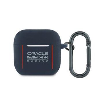 Red Bull Lines Silicone Case for AirPods 4 Navy