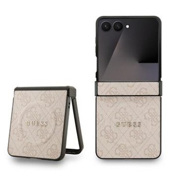 Guess PU Leather 4G Colored Ring Magnetic Case for Samsung Galaxy Z Flip 7 Pink Guess PU Leather 4G Colored Ring Magnetic Case for Samsung Galaxy Z Flip 7 Pink