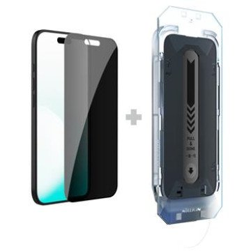 Nillkin Tempered Glass 0.25mm Guardian 2.5D for Apple iPhone 17 Black (with applicator)