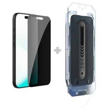 Nillkin Tempered Glass 0.25mm Guardian 2.5D for Apple iPhone 17 Pro Black (with applicator)