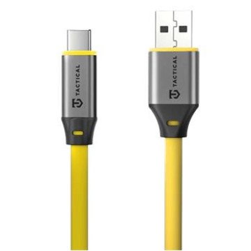 Tactical Fat Man 2.0 Cable USB-A/USB-C 1m Yellow