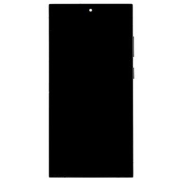 LCD display + Touch Unit + Front Cover for Samsung S918B Galaxy S23 Ultra Phantom Black