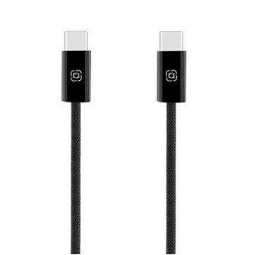OBAL:ME Super Fast USB-C/USB-C Braided cabel 60W 1m Black