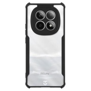 Tactical Quantum Stealth Cover for Xiaomi Redmi Note 15 5G Clear/Black