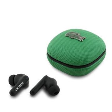 Lacoste Iconic Petit Pique TWS Wireless Earphones Green