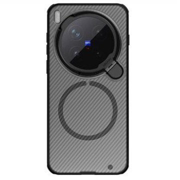 Nillkin CamShield Prop Magnetic Case for Vivo X300 Pro Transparent Black
