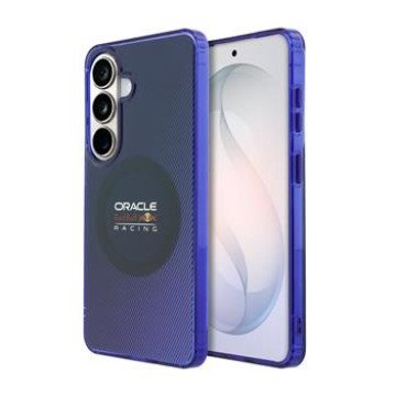 Red Bull PC Double Layer Blended Lines Magnetic Case for Samsung Galaxy S26 Navy