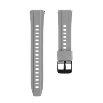Tactical Quick Release Silicone Band 18mm Grey