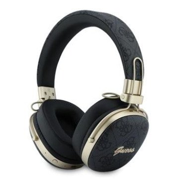 Guess 4G Metal Script Logo ENC Wireless Headphone Black