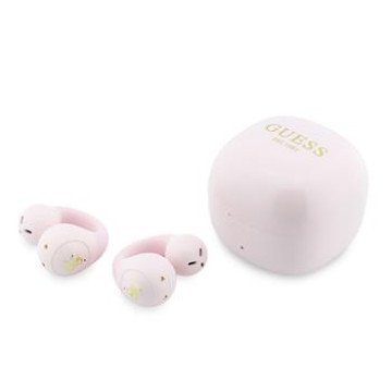 Guess Mini Classic Logo OWS Wireless Earphones Pink
