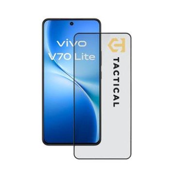 Tactical Glass Shield 5D for Vivo V70 Lite Black Tactical Glass Shield 5D for Vivo V70 Lite Black