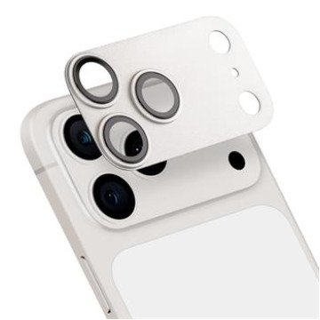 OBAL:ME Camera Island Lens Protector for Apple iPhone 17 Pro Max Silver OBAL:ME Camera Island Lens Protector for Apple iPhone 17 Pro Max Silver