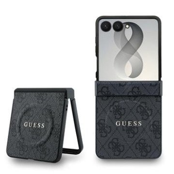 Guess PU Leather 4G Magnetic Case for Samsung Galaxy Z Flip 8 Black Guess PU Leather 4G Magnetic Case for Samsung Galaxy Z Flip 8 Black