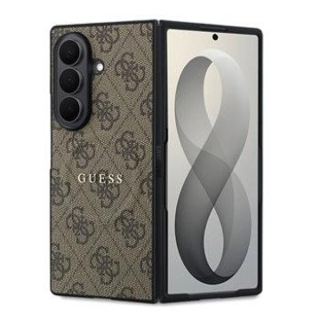 Guess PU Leather 4G Magnetic Case for Samsung Galaxy Z Fold 8 Ultra Brown Guess PU Leather 4G Magnetic Case for Samsung Galaxy Z Fold 8 Ultra Brown