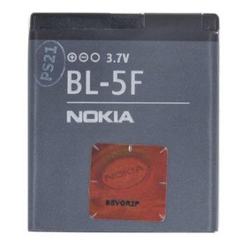 BL-5F Nokia Battery 950mAh Li-Ion (Bulk) BL-5F Nokia Battery 950mAh Li-Ion (Bulk)