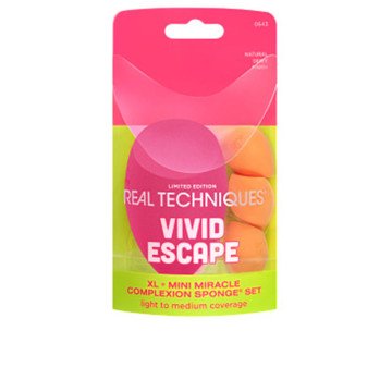 VIVID ESCAPE XL + MINI MIRACLE COMPLEXION SPONGE CASE 4 pcs VIVID ESCAPE XL + MINI MIRACLE COMPLEXION SPONGE CASE 4 pcs