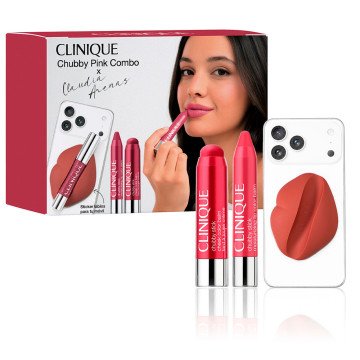 CLAUDIA ARENAS X CLINIQUE CHUBBY SET #Pink 3 pc CLAUDIA ARENAS X CLINIQUE CHUBBY SET #Pink 3 pc