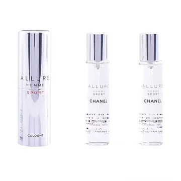 ALLURE HOMME SPORT COLOGNE travel spray and two refills 3 x 20 ml ALLURE HOMME SPORT COLOGNE travel spray and two refills 3 x 20 ml