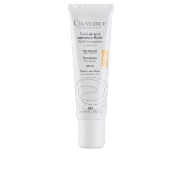 COUVRANCE fluid makeup base for sensitive skin #sand 30 ml