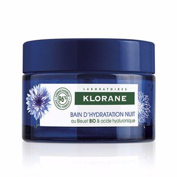 BIO CORNFLOWER & HYALURONIC ACID night hydration bath 50 ml BIO CORNFLOWER & HYALURONIC ACID night hydration bath 50 ml