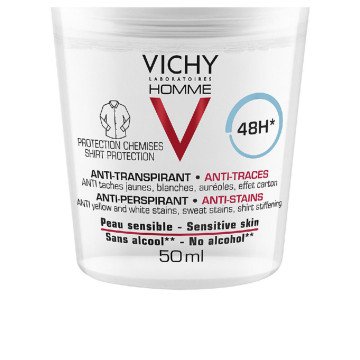 HOMME anti-transpirant anti-traces 48h deo roll-on 50 ml HOMME anti-transpirant anti-traces 48h deo roll-on 50 ml