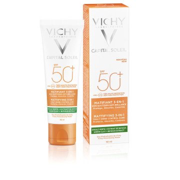 CAPITAL SOLEIL matifiant 3-en-1 SPF50+ 50 ml CAPITAL SOLEIL matifiant 3-en-1 SPF50+ 50 ml