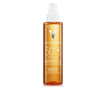 CAPITAL SOLEIL CELL PROTECT invisible photoprotective sun oil SPF50+ 200 ml CAPITAL SOLEIL CELL PROTECT invisible photoprotective sun oil SPF50+ 200 ml