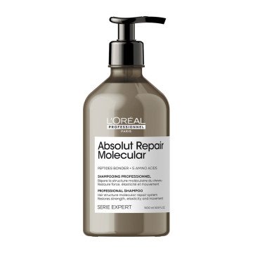 ABSOLUT REPAIR MOLECULAR professional sulfate-free shampoo for damaged hair 500 ml ABSOLUT REPAIR MOLECULAR professional sulfate-free shampoo for damaged hair 500 ml