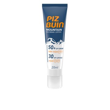 PIZ BUIN MOUNTAIN SPF50+ suncream 20 ml + lipstick F20 2.3 ml PIZ BUIN MOUNTAIN SPF50+ suncream 20 ml + lipstick F20 2.3 ml
