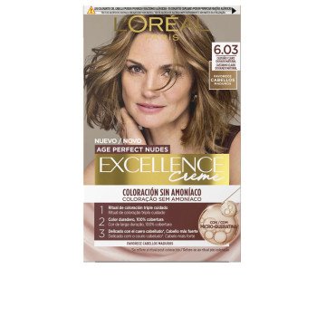 EXCELLENCE CREME ammonia-free hair color with micro-keratin #6.03-Light Brown 1 unit